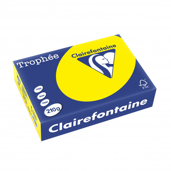 Clairefontaine Trophée Jaune Soleil 2210