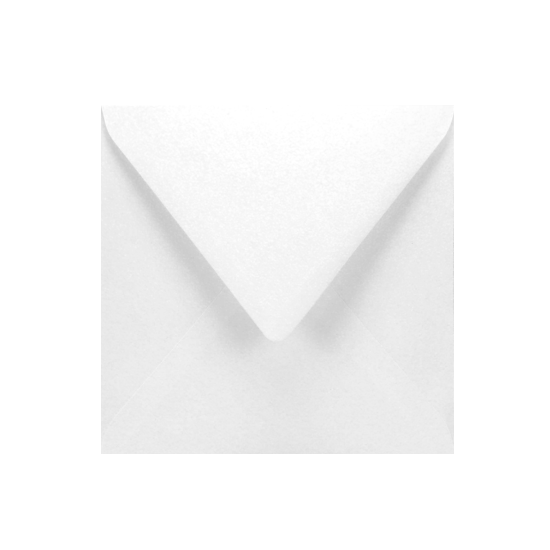 Buste in carta Fedrigoni Sirio Pearl Ice White 15,2x15,2 cm