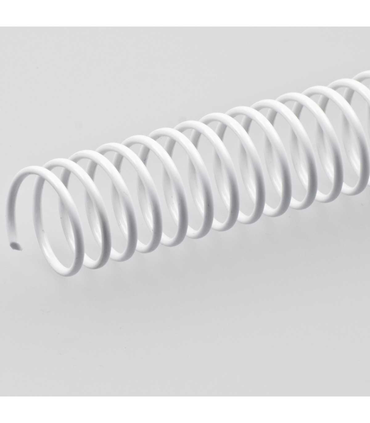Spirali Coil per rilegature passo 4:1 colore bianco - Immagine Srl
